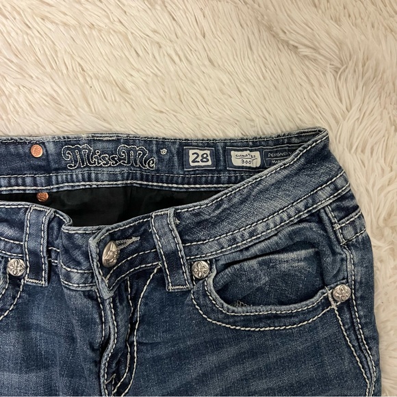 Miss me sz 28 blue jeans - Picture 2 of 5